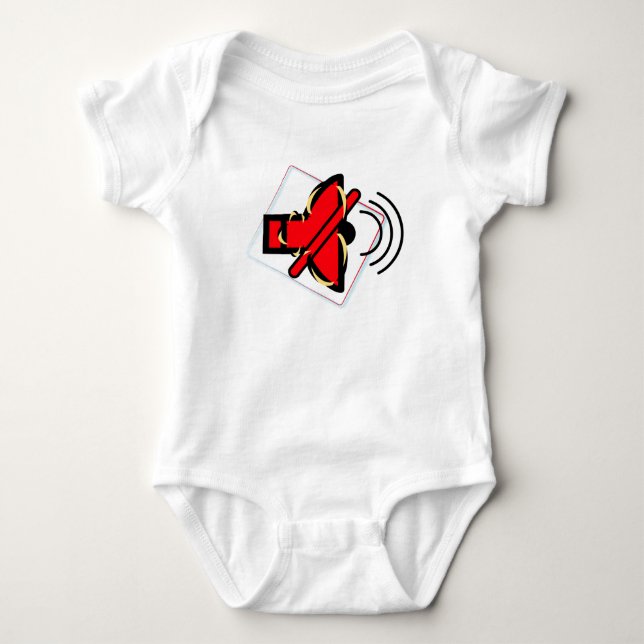 Mute Baby Strampler (Vorderseite)