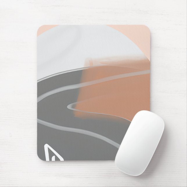Mute Erden tönt sonnenminimalistische Kunst Mousepad (Mit Mouse)