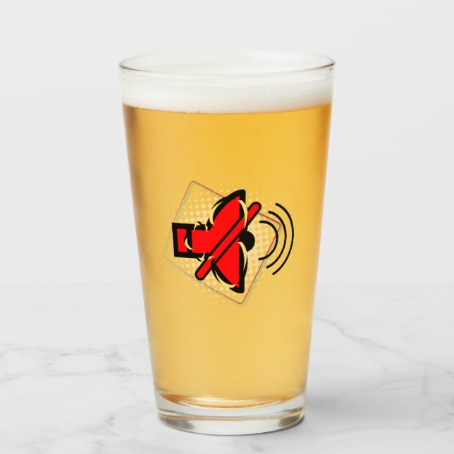 Mute Glas (Vorne (Gefüllt))