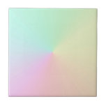Mute Gradient Ombre Rainbow Pastel Ästhetische Fliese<br><div class="desc">Schöne digitale Aquarellfarbe Rosa lila pfirsichgelbe blaue Farbverlauf ombre Design. Gradient Geschenk. Personalisierte Geschenke. Studentenschlafzimmergeschenk in prächtigen Pastellfarben.</div>