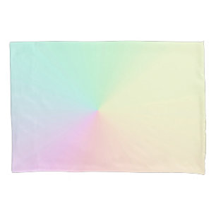 Mute Gradient Ombre Rainbow Pastel Ästhetische Kissenbezug