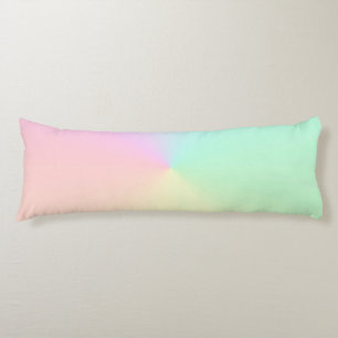Mute Gradient Ombre Rainbow Pastel Ästhetische Seitenschläferkissen