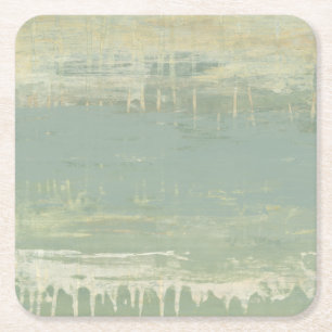 Mute Horizon Rechteckiger Pappuntersetzer