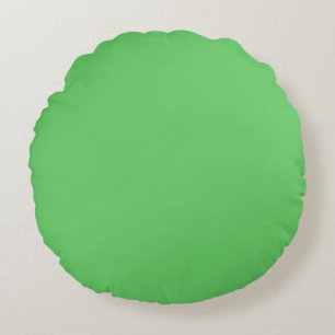 Mute kelhunter Green schlichte Farbe Maßgeschneide Rundes Kissen