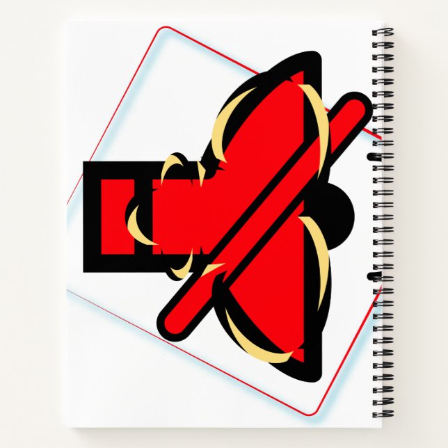 Mute Notizbuch (Rückseite)