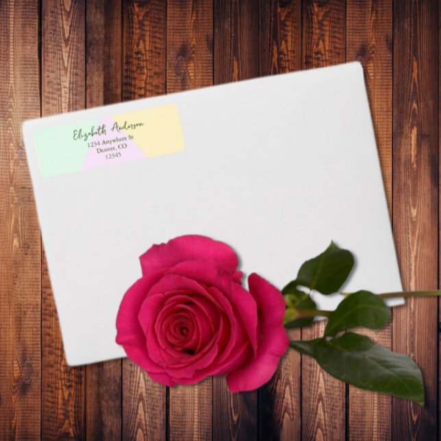 Mute Pastel Geometric Wedding (Von Creator hochgeladen)