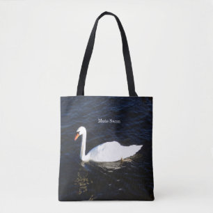 Mute Swan auf der ganzen Tasche