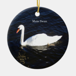 Mute Swan-Ornament Keramik Ornament