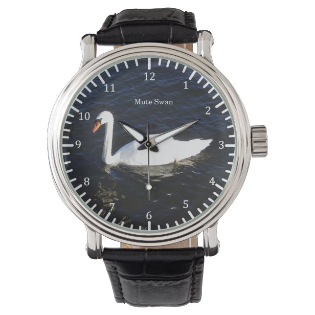 Mute Swan watch Armbanduhr (Vorderseite)