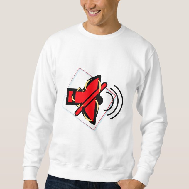 Mute Sweatshirt (Vorderseite)