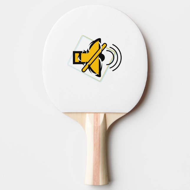 Mute Tischtennis Schläger (Vorderseite)
