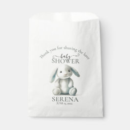 Muted getufft Bunny BABY SHOWER Geschenktütchen