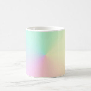 Muted Gradient Ombre Rainbow Kaffeetasse
