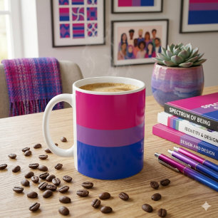 Mutig Bi: Bisexueller Stolz Kaffeetasse