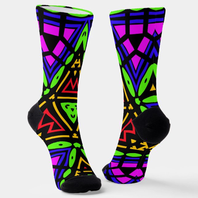 mutig und schön socken (Gewinkelt)