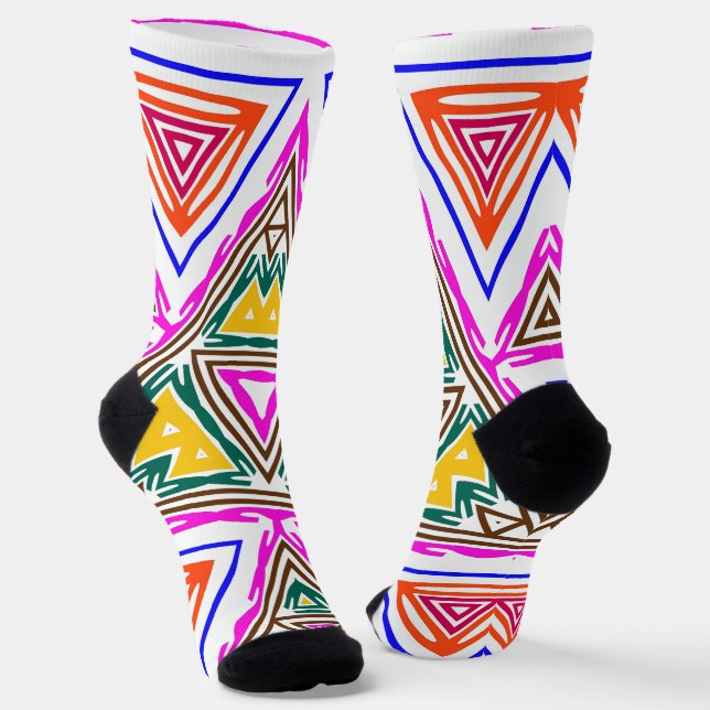 mutig und schön socken (Gewinkelt)
