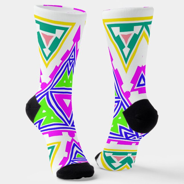mutig und schön socken (Gewinkelt)