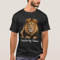 Mutig von Natur Löwe Grafik T-Shirt | Kraftvoll