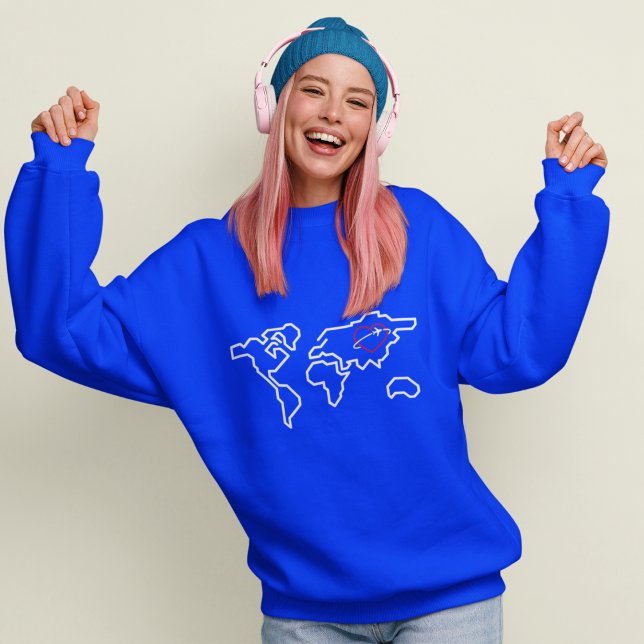 mutig vorwärts reisen sweatshirt (Von Creator hochgeladen)