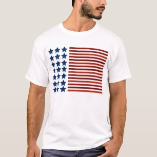 Mutige amerikanische Flagge T-Shirt