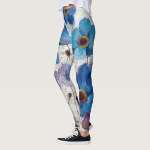 Mutige Anemonen Leggings