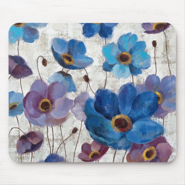 Mutige Anemonen Mousepad (Vorne)
