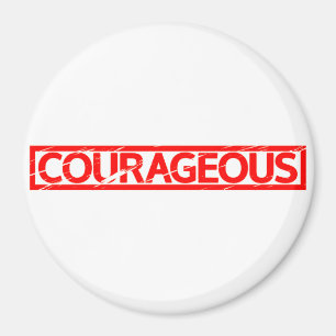 mutige Briefmarke Magnet