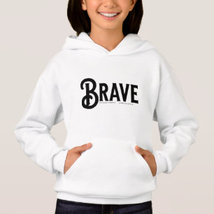 mutige, einfache Skripttrendy-Zitate Hoodie