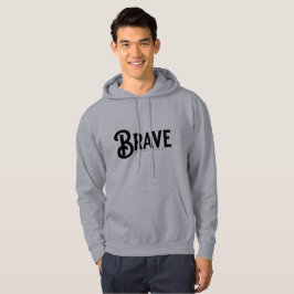 mutige, einfache Skripttrendy-Zitate Hoodie