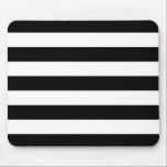 Mutige horizontale Schwarzweiss-Streifen Mousepad<br><div class="desc">Mutiger Schwarzweiss-Grafikstreifendekor auf horizontale oder auf vertikale Mode sind eine moderne klassische Grafikdesignart, die immer für ein großes kundenspezifisches Geschenk für selbst oder für jemand machen, das auf Ihrer Liste speziell ist, diese sind sicher, einen Eindruck bei allen festlichen Gelegenheiten zu machen. Emailen Sie uns unter Verwendung der Verbindung "fragen...</div>