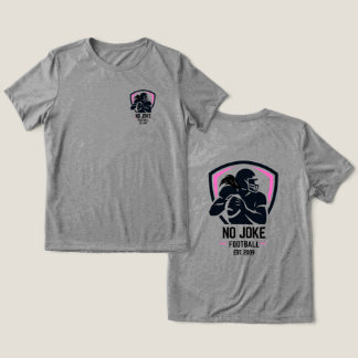 Mutige QB-Wappen Tri-Blend Shirt