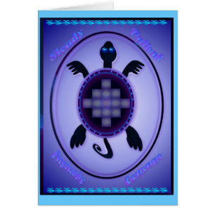 Mutige Schildkröte - mit Buchstaben