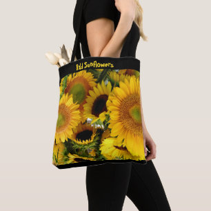 Mutige Sonnenblume-Bauers-Markt-Tasche