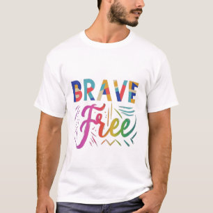 Mutige und freie Top-Verkäufer trendunisex in Shir T-Shirt