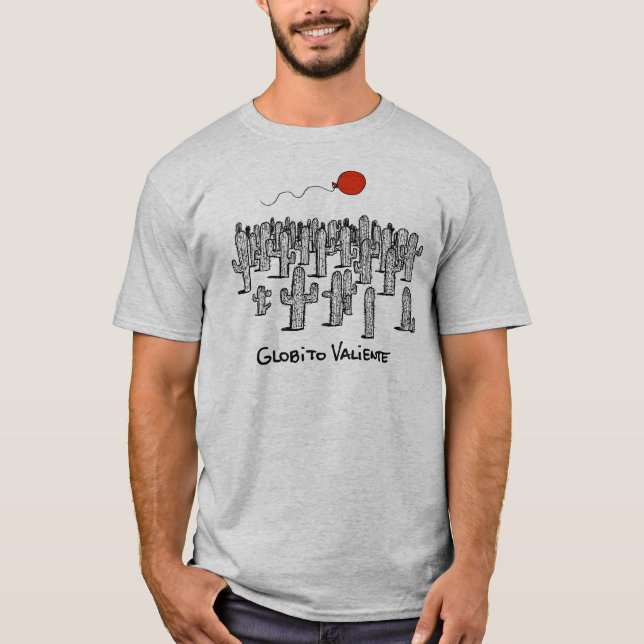 Mutiger Globito T-Shirt (Vorderseite)