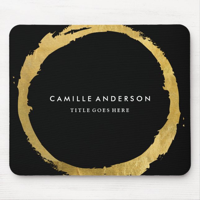 Mutiger kundengerechter Maskenbildner Mousepad (Vorne)