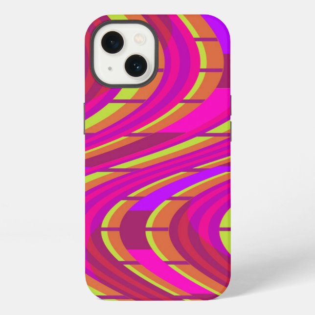 Mutiger Strudel iPhone Hülle (Rückseite)