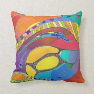 Mutiges Bio Kissenrot Kissen