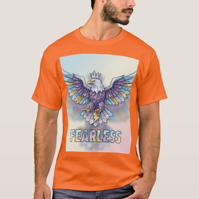 Mutiges Crystal Eagle Emblem Shirt (Vorderseite)