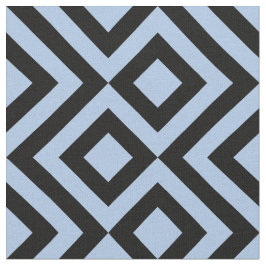 Mutiges hellblaue u. schwarze stoff