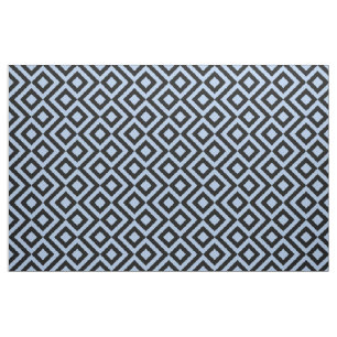 Mutiges hellblaue u. schwarze stoff