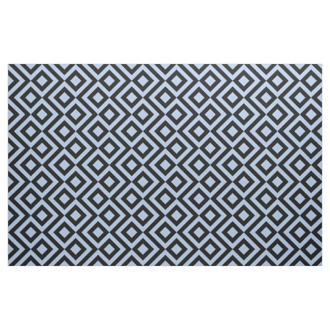 Mutiges hellblaue u. schwarze stoff (Fat Quarter (45,7 x 55,9 cm))