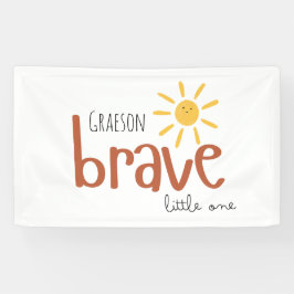 mutiges kleines personalisiertes Bannerzeichen Banner