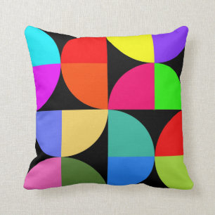 Mutiges und helles buntes Wurfskissen Kissen
