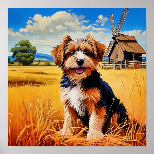 Mutt auf dem Laufenden Poster (Vorne)