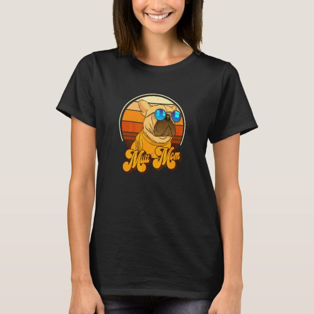 Mutt-Mama Lustiger Hund 12 T-Shirt (Vorderseite)