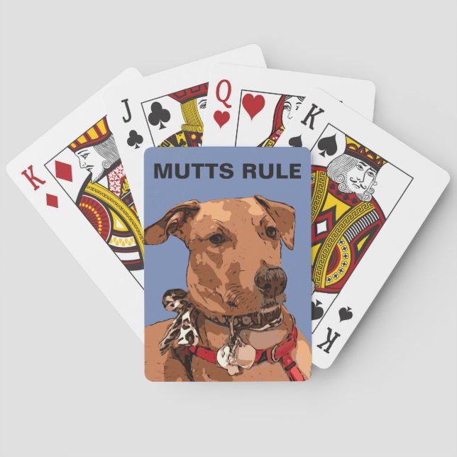 MUTT SPIELKARTEN (Rückseite)