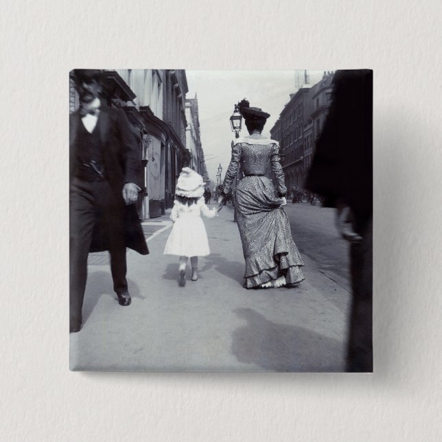 Mutter 1880 + Tochter in Boston Button (Vorderseite)