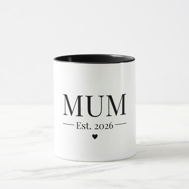 Mutter 2026 gegründet tasse (Zentrum)