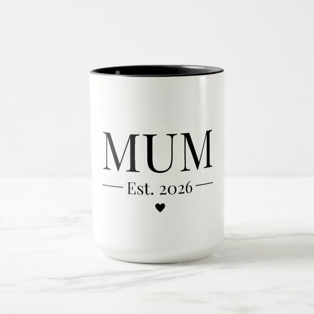 Mutter 2026 gegründet tasse (Zentrum)